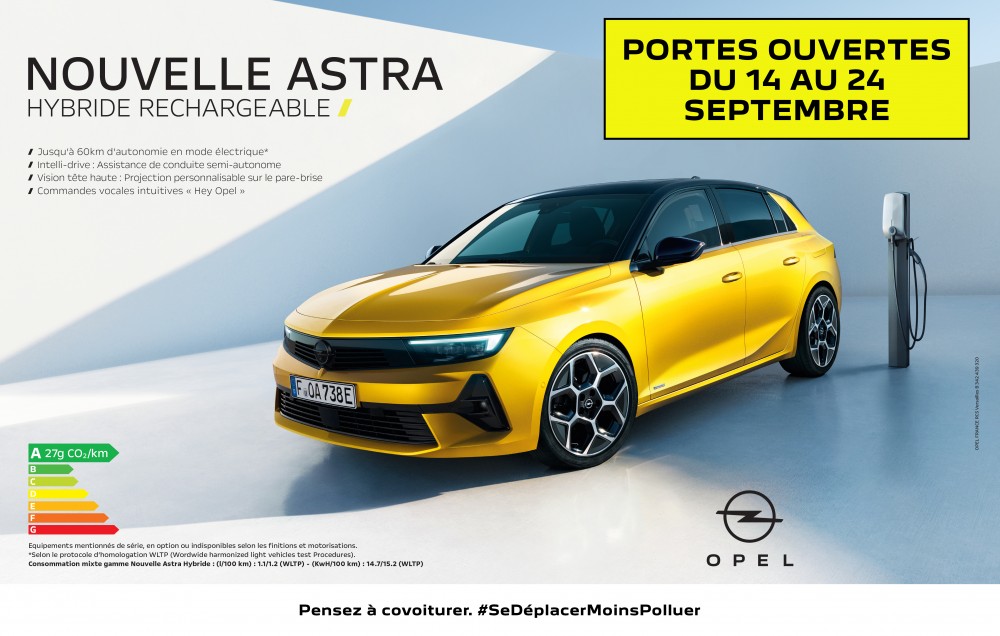 Nouvelle Opel Astra. Découvrez la dès maintenant. 